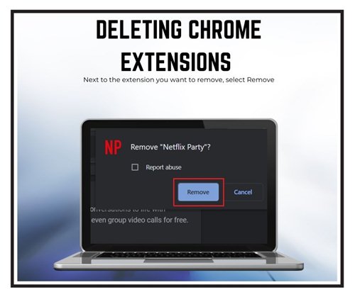 Deleting Chrome Extensions