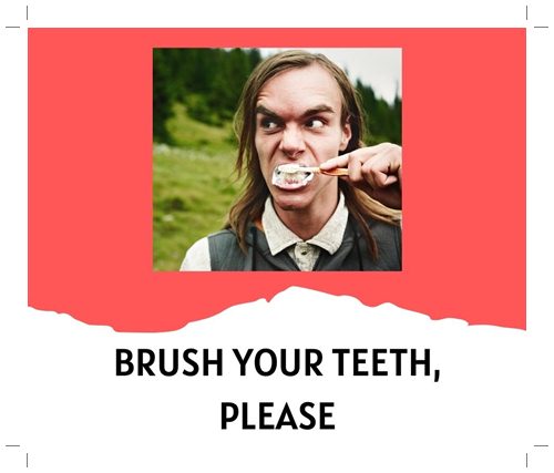 BRUSH YOUR TEETH, PLEASE