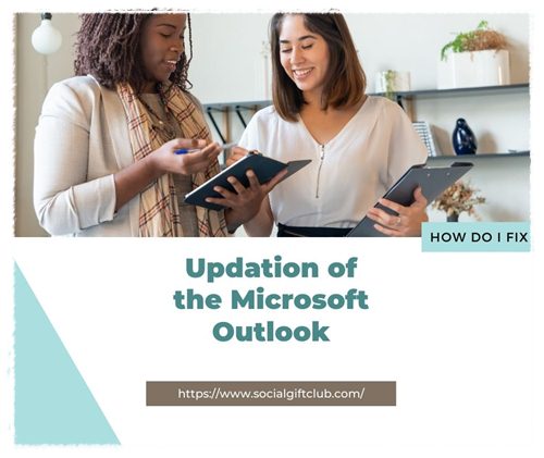 Updation of the Microsoft Outlook