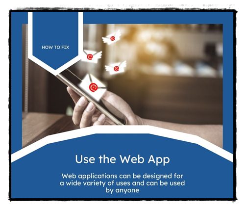 Use the Web App