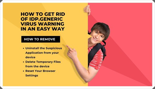 How to remove IDP.Generic virus from the computer