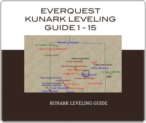 Everquest Kunark Leveling Guide 1 - 15