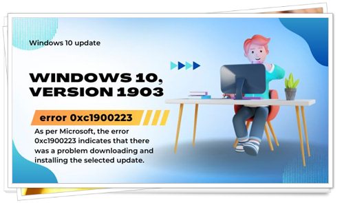 Fix Windows 10 Error 0xc1900223 - Version 1903