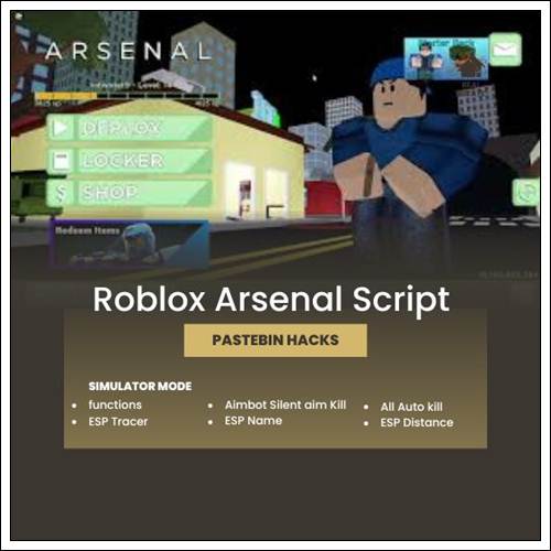 Roblox Arsenal Script Pastebin Hacks Free GUI 2023