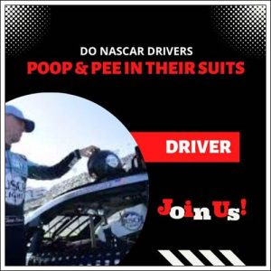 how do nascar drivers pee