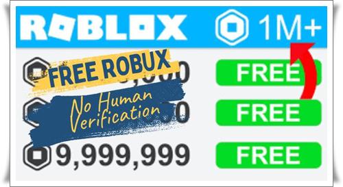 Free Robux No Human Verification 2023