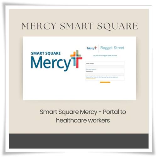 Smart Square Mercy Portal to healthcare workers