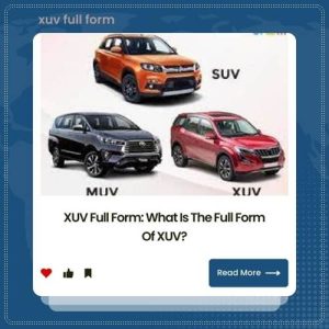 xuv full form