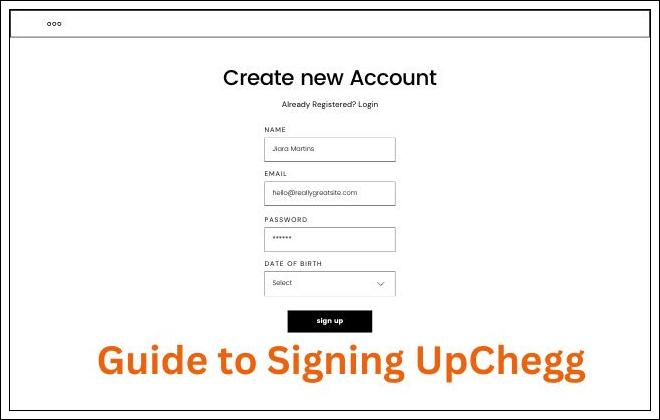Guide to Signing Up, Logging In, and Resetting Password on Chegg Expert Platform