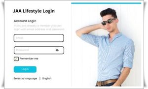 JAA Lifestyle Login